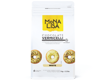 Granulados - Vermicelli Branco Monalisa Callebaut - 1kg